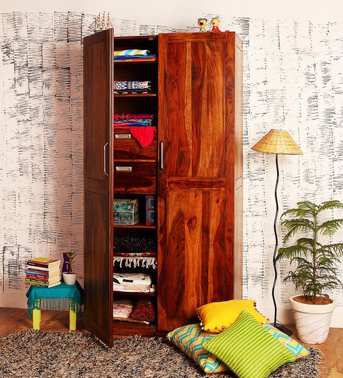 Casario Solid Wood Wardrobe